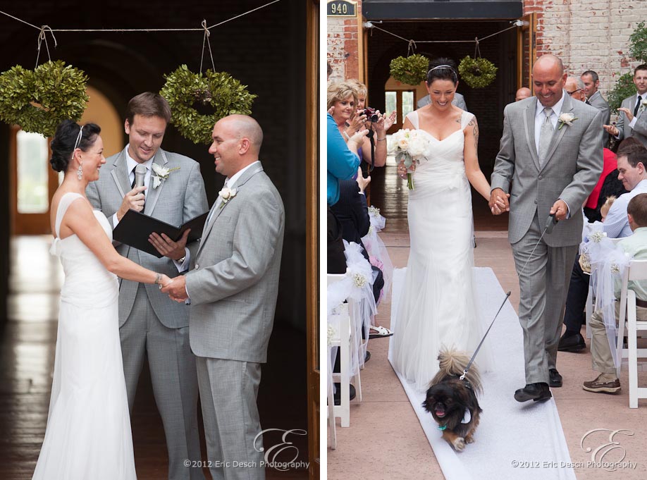 Recessional with Dog!