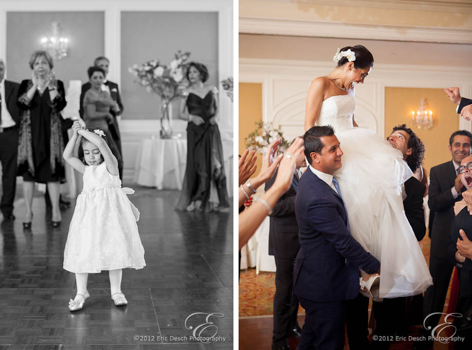 Bride Hoisted  On Shoulders