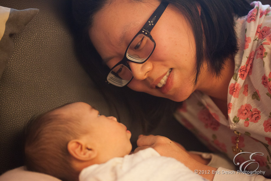 Fiona with Mom